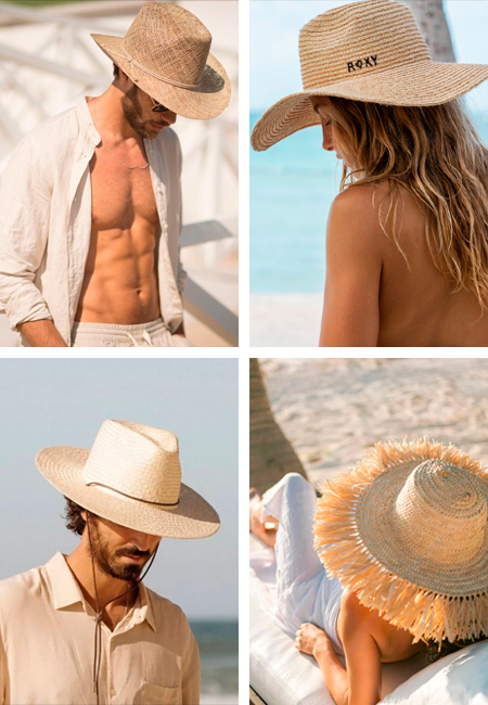 sombreros-paja-hombre-mujer-playa-verano